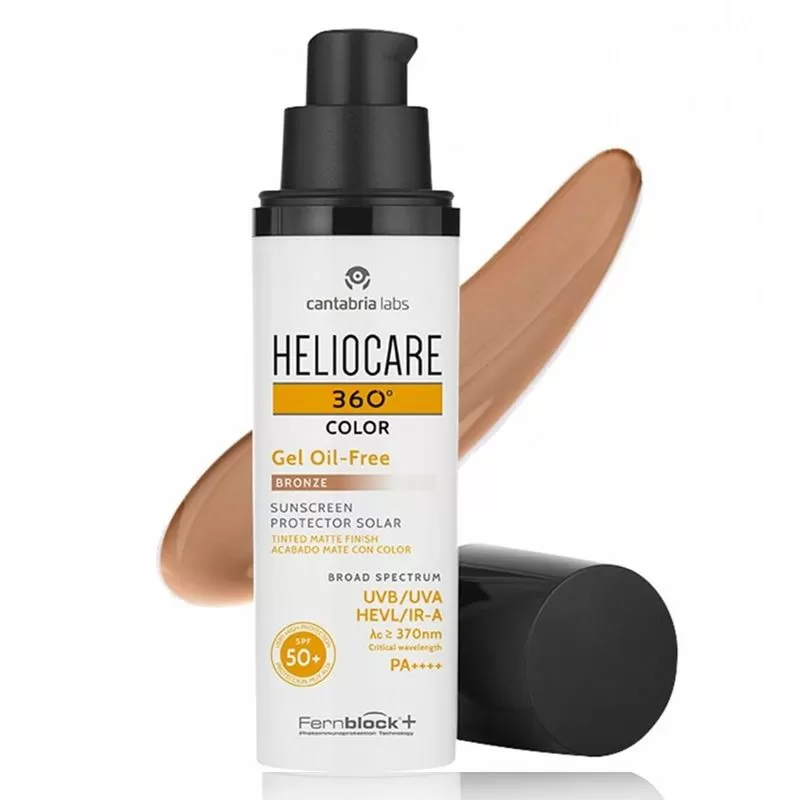 PROTECTOR SOLAR HELIOCARE GEL OIL-FREE BRONZE