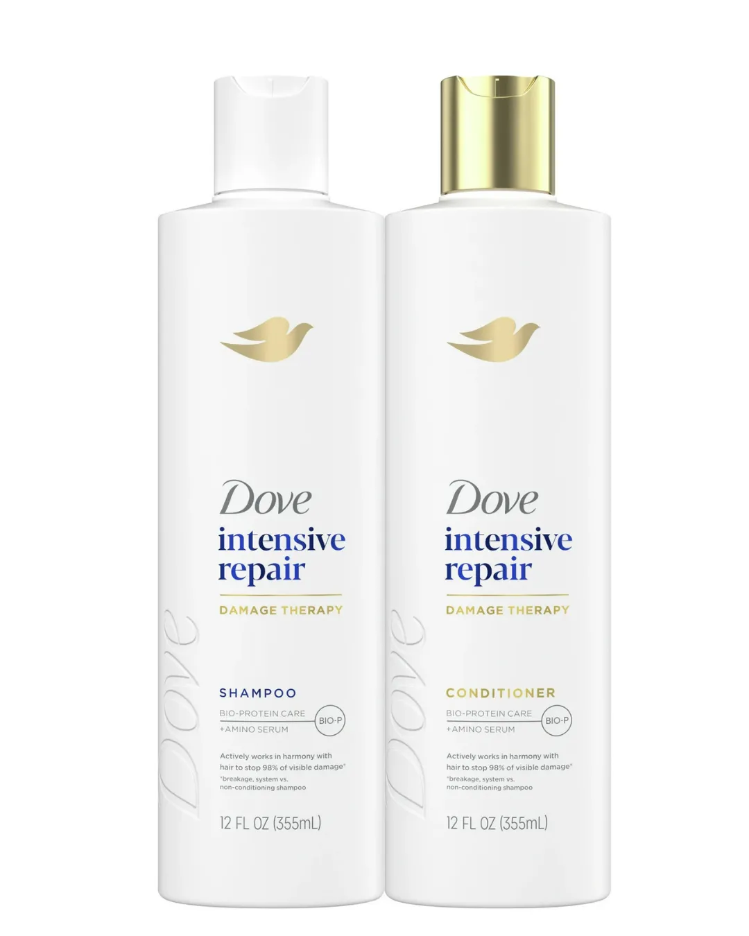 DUO SHAMPOO Y ACONDICIONADOR  INTENSIVE REPAIR DOV