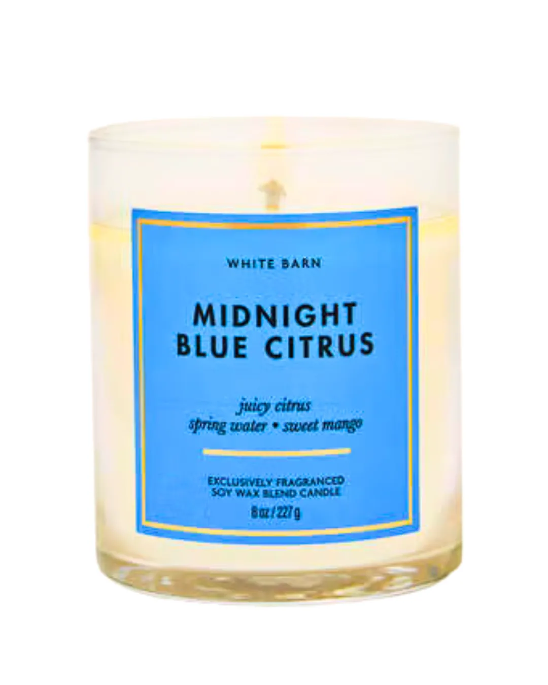 VELA AROMATICA MIDNIGHT BLUE CITRUS